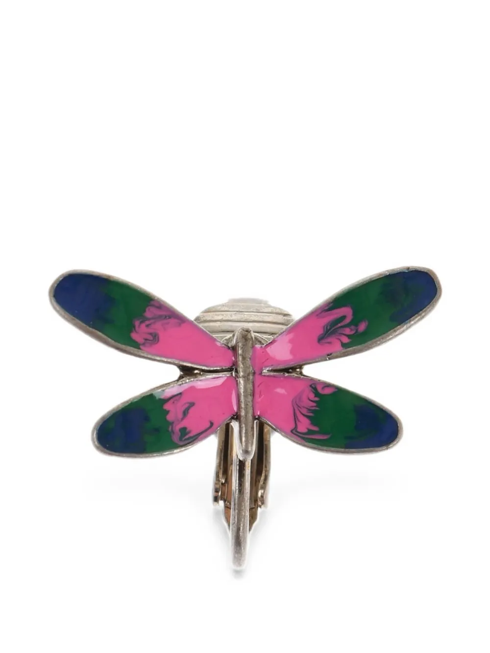 DSQUARED2 butterfly-motif earring - Silber
