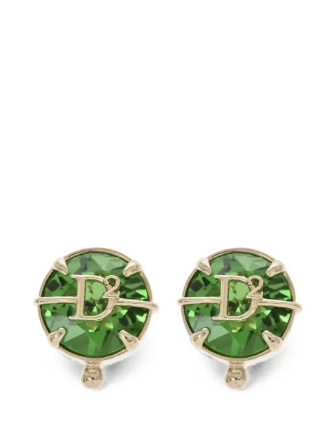 DSQUARED2 crystal clip-on earrings