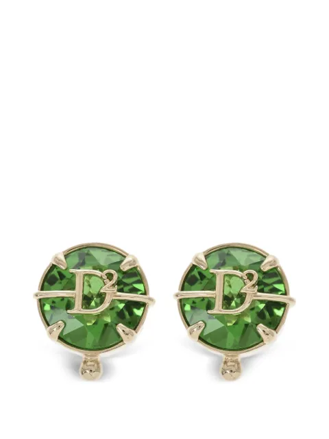 DSQUARED2 crystal clip-on earrings