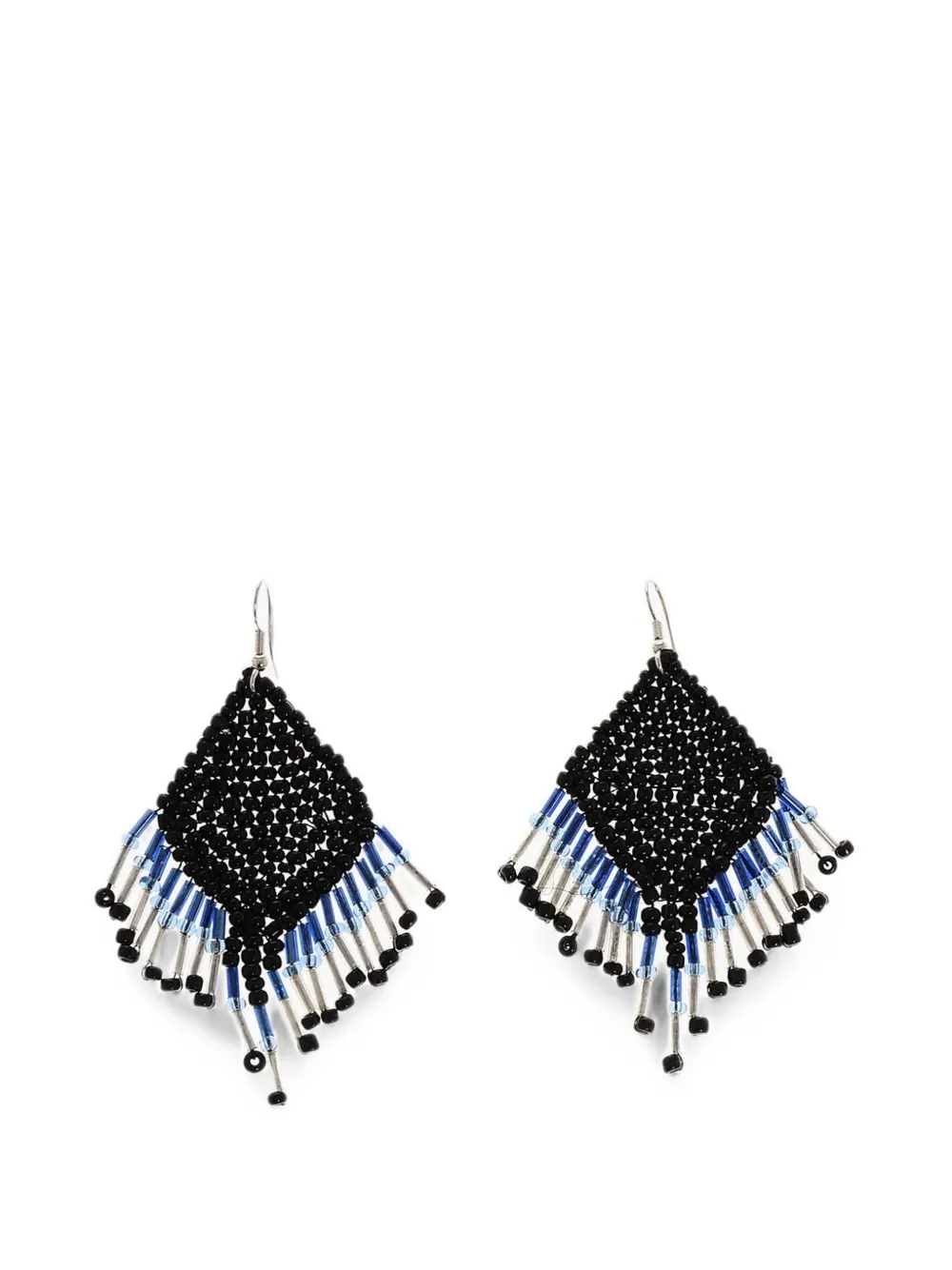 DSQUARED2 beaded drop earrings - Silber