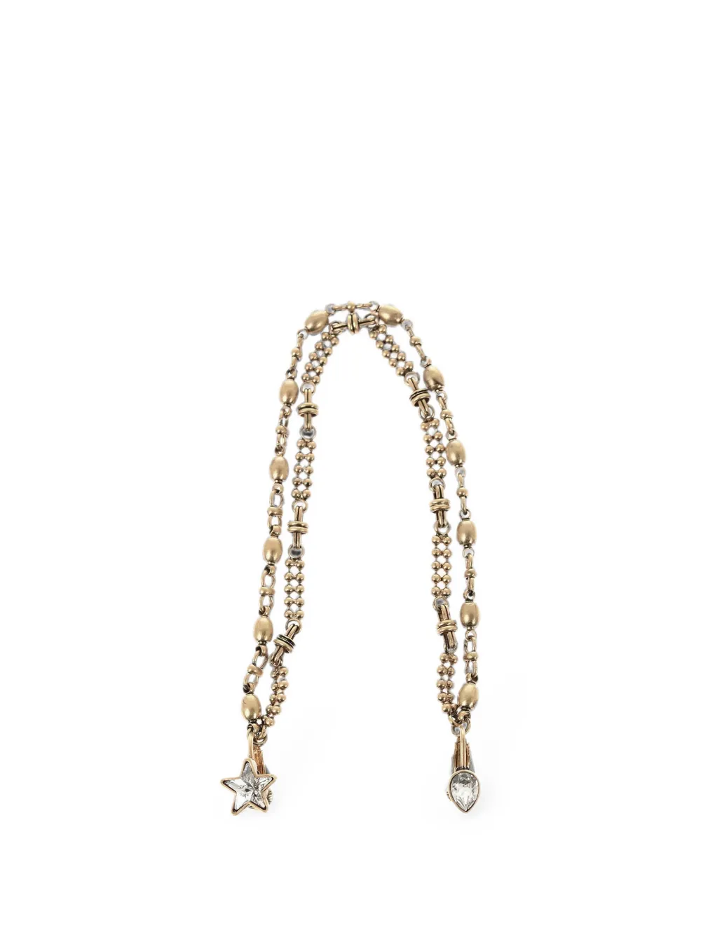 DSQUARED2 crystal star earring - Gold