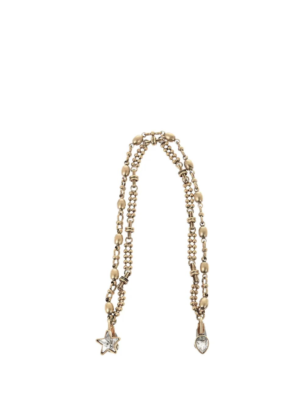 DSQUARED2 crystal star earring - Gold
