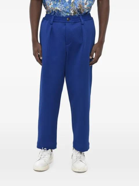 Marni pleat-detail textured trousers