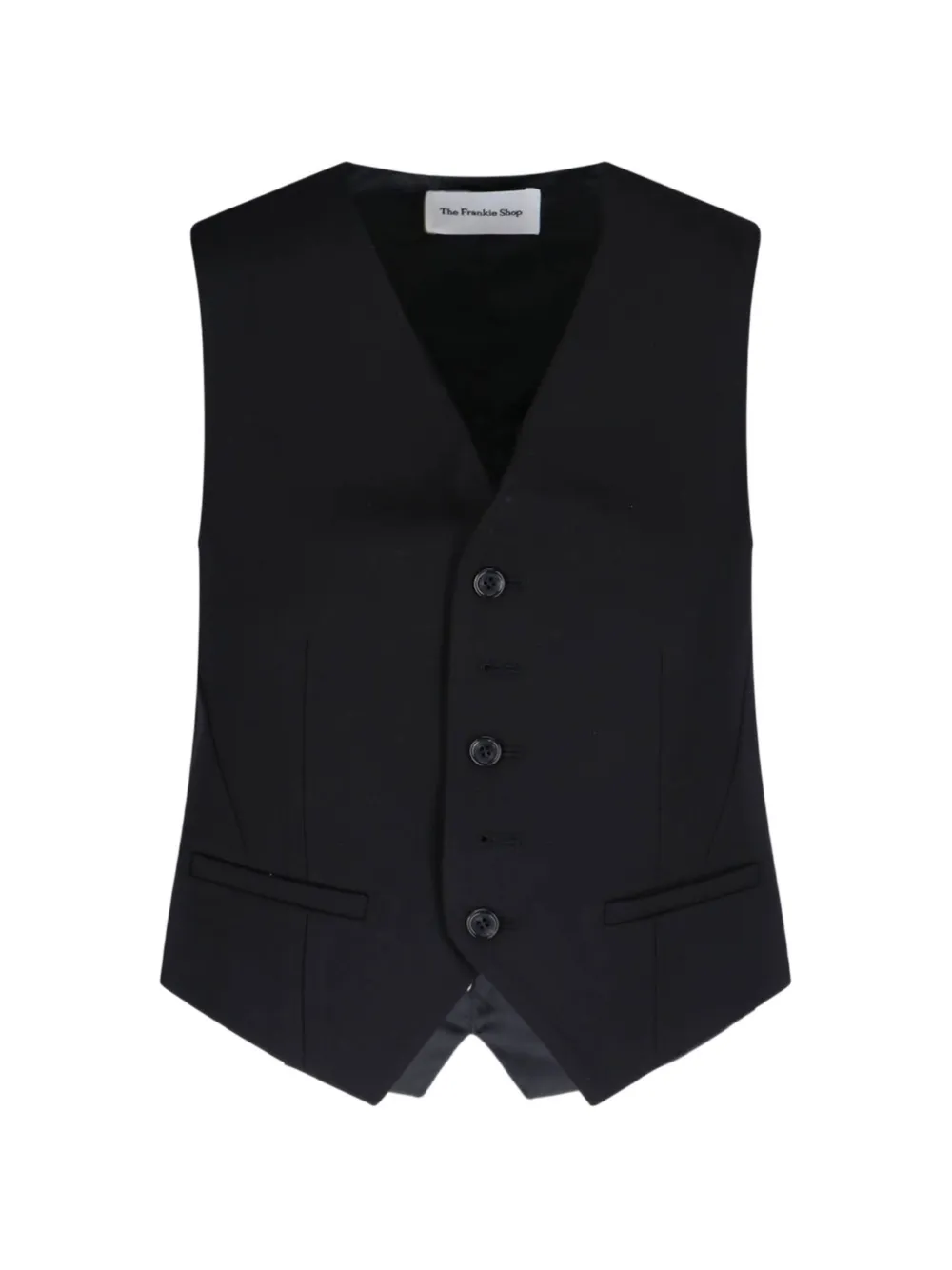 The Frankie Shop Gelso waistcoat - Nero
