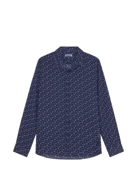Vilebrequin  turtle-print cotton shirt