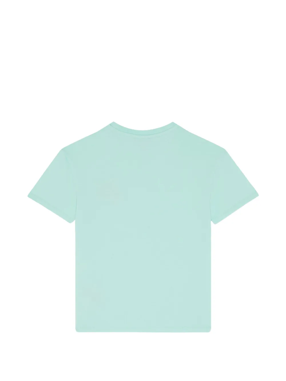 Vilebrequin Kids Gabin T-shirt met geborduurde schildpad Blauw