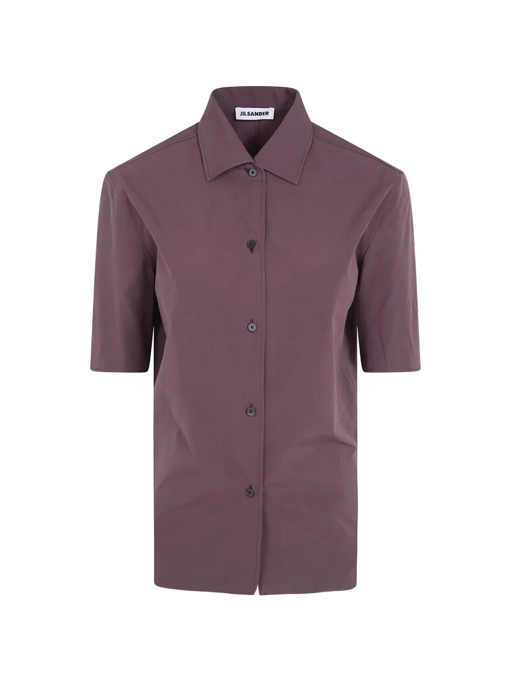 Jil Sander short-sleeve shirt - Marrone