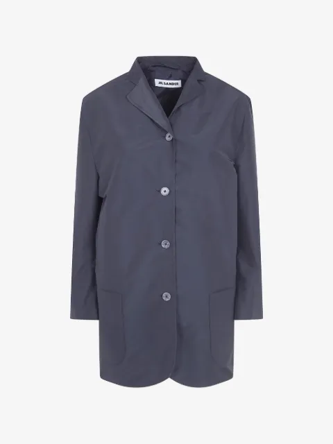 Jil Sander patch-pocket coat