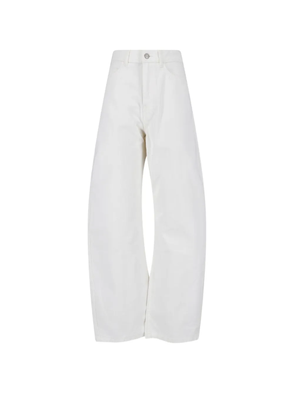 The Frankie Shop Nelton barrel-leg jeans - Bianco
