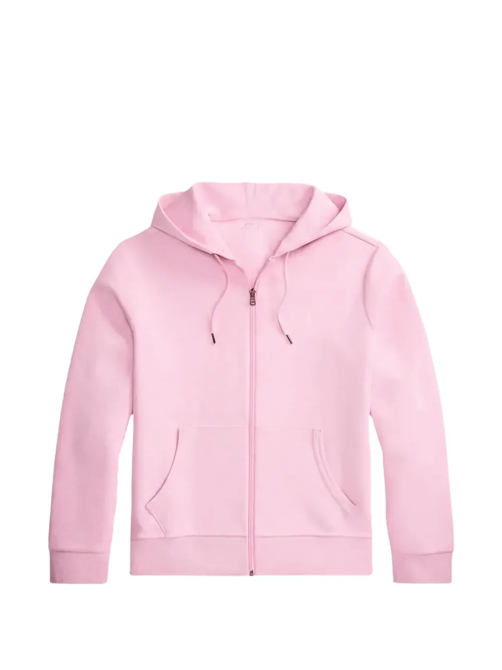 Polo Ralph Lauren logo-embroidered zip-up hoodie - Rosa