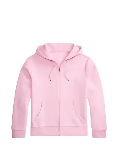 Polo Ralph Lauren logo-embroidered zip-up hoodie