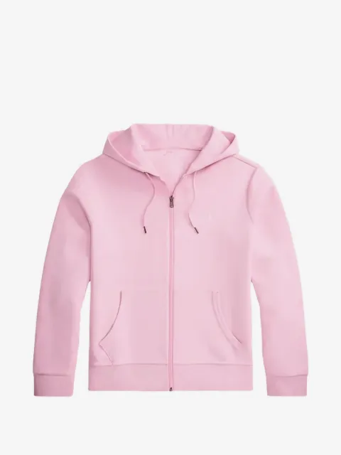 Polo Ralph Lauren logo-embroidered zip-up hoodie