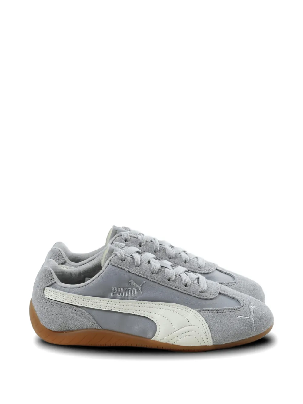 PUMA Speedcat suede-panelled logo-embroidered sneakers - Grigio
