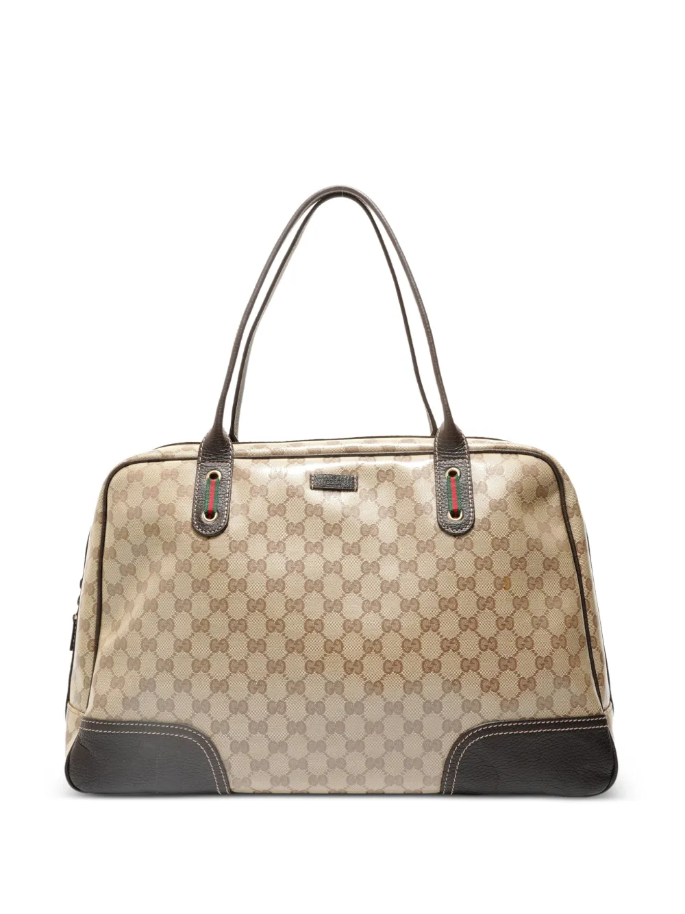 Gucci Pre-Owned 2010-2012 GG Crystal Sherry Line tote bag - Toni neutri