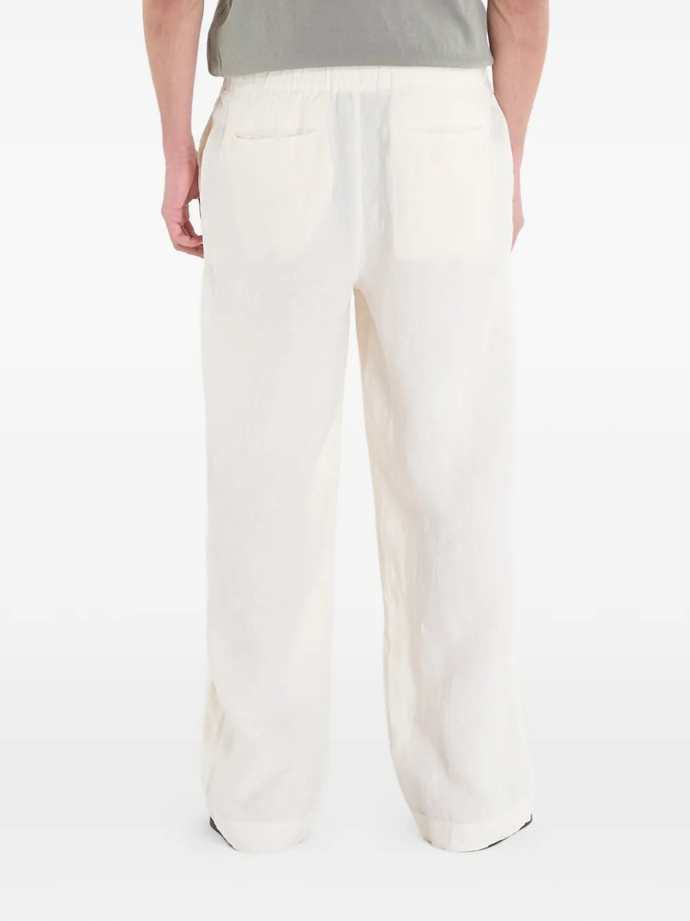 AllSaints Broek met trekkoordtaille Beige