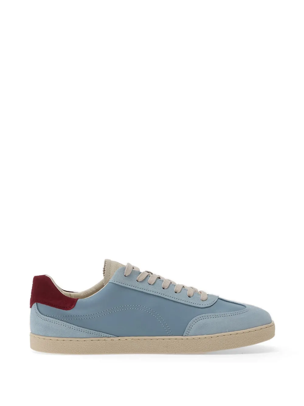 GROUNDIES panelled suede sneakers - Blau