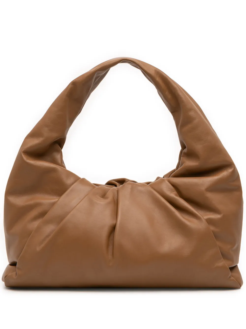 Bottega Veneta Pre-Owned 2012-2026 Lambskin The Pouch shoulder bag - Brown