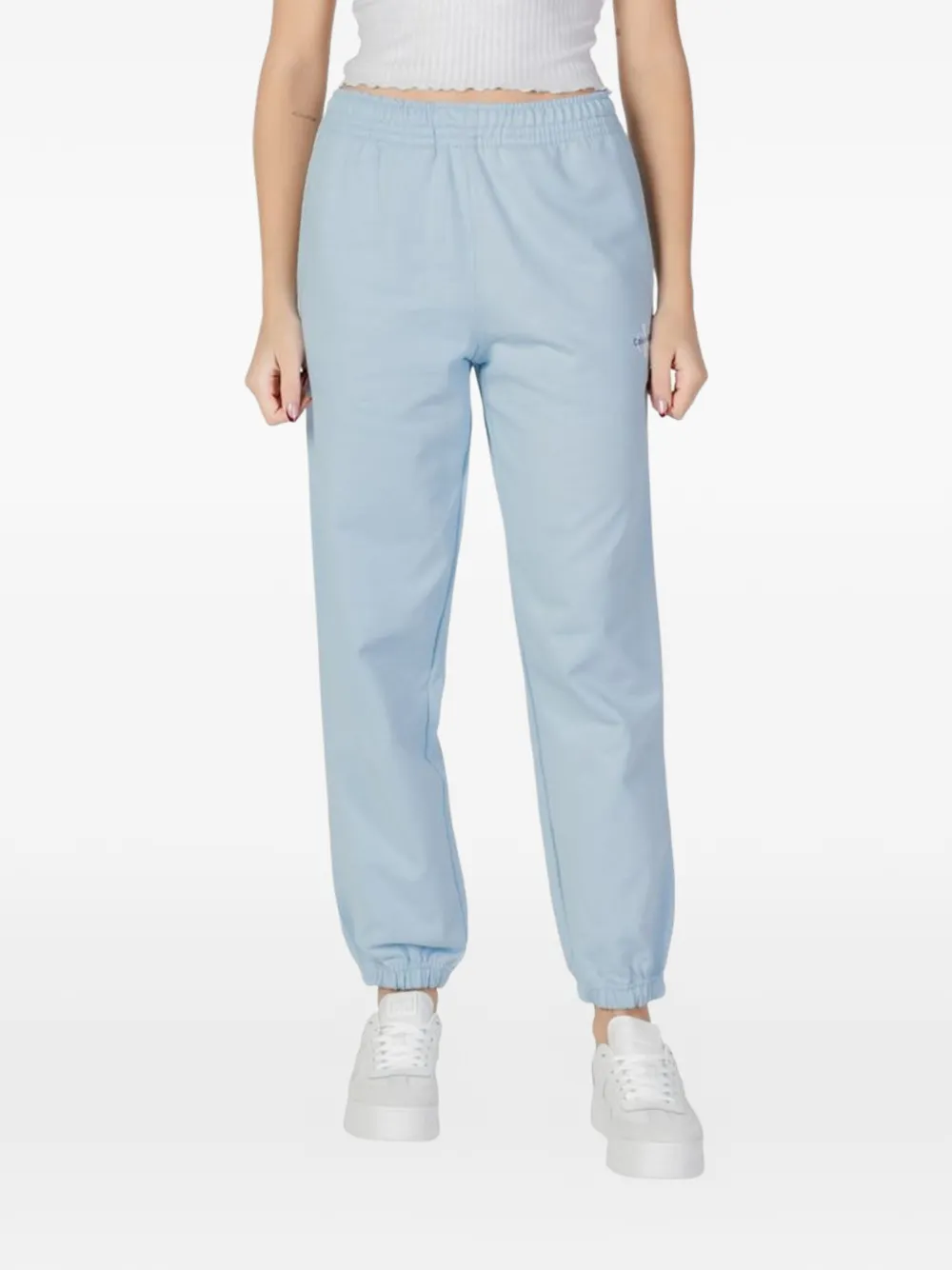 Calvin Klein Jeans logo-print track pants - Blu