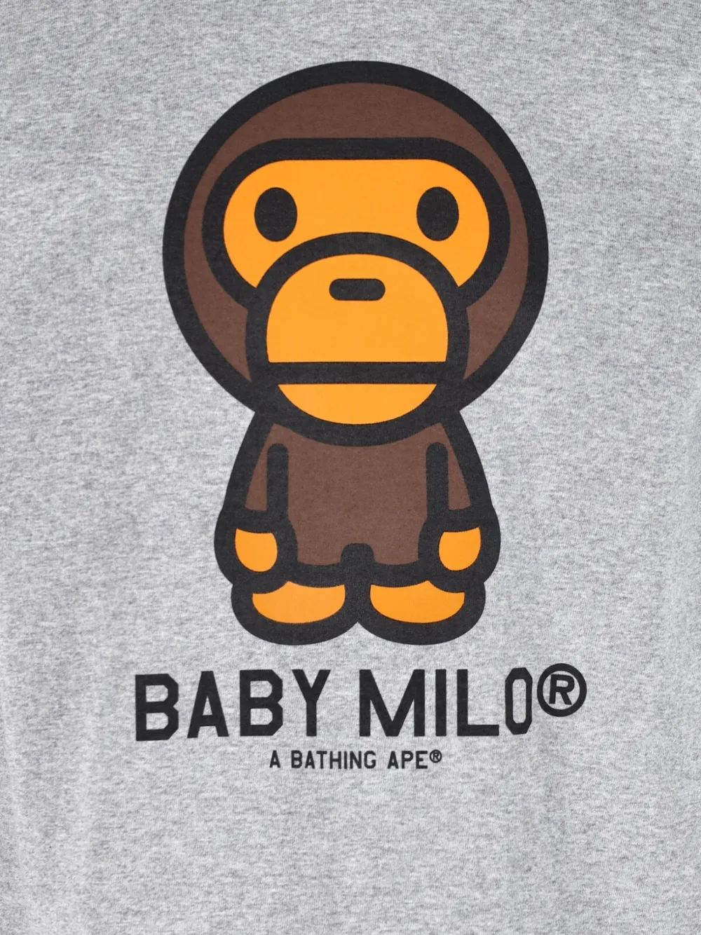 A BATHING APE T-shirt met print Grijs