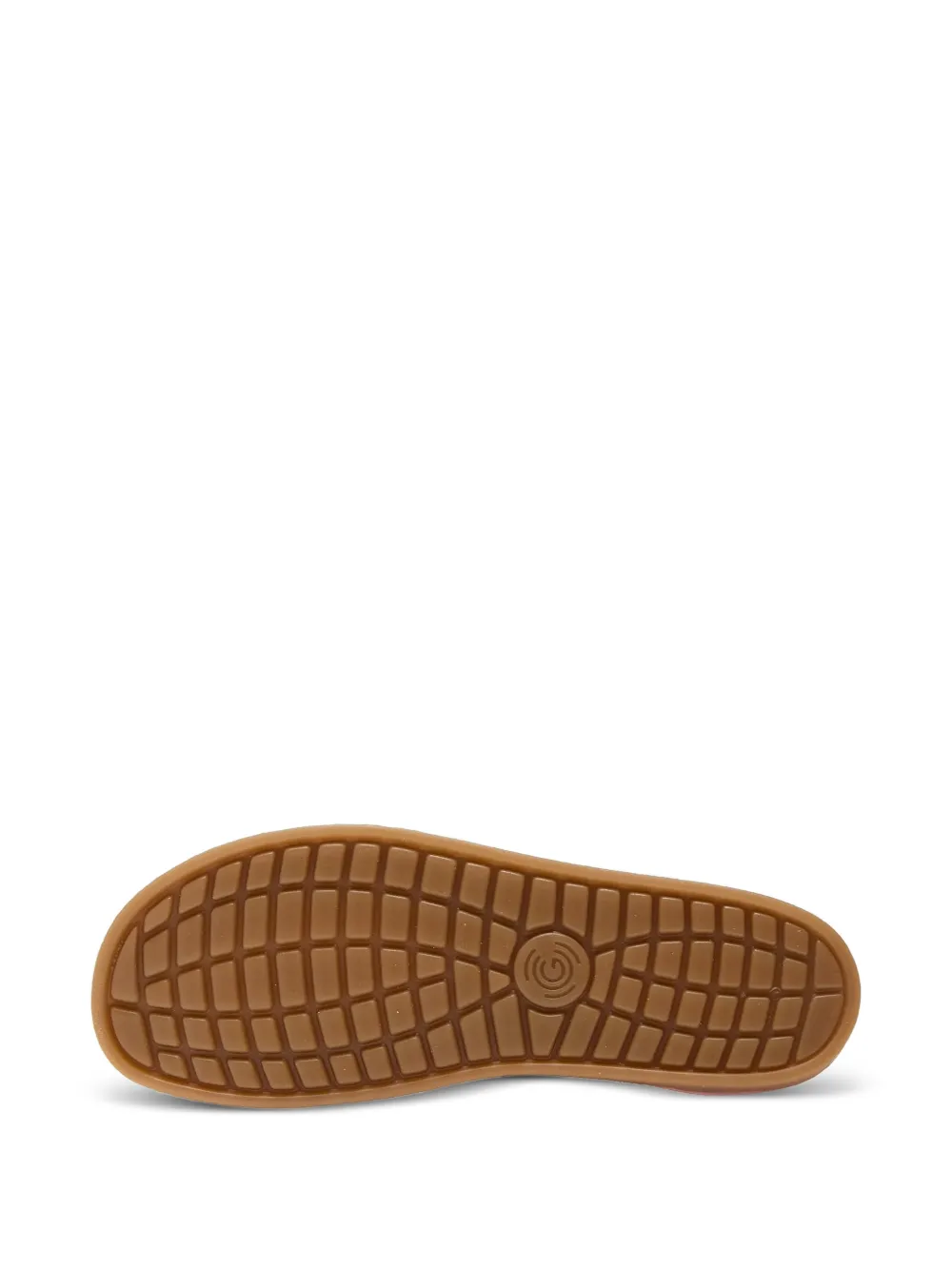 GROUNDIES Panama suede-panelled sneakers Roze