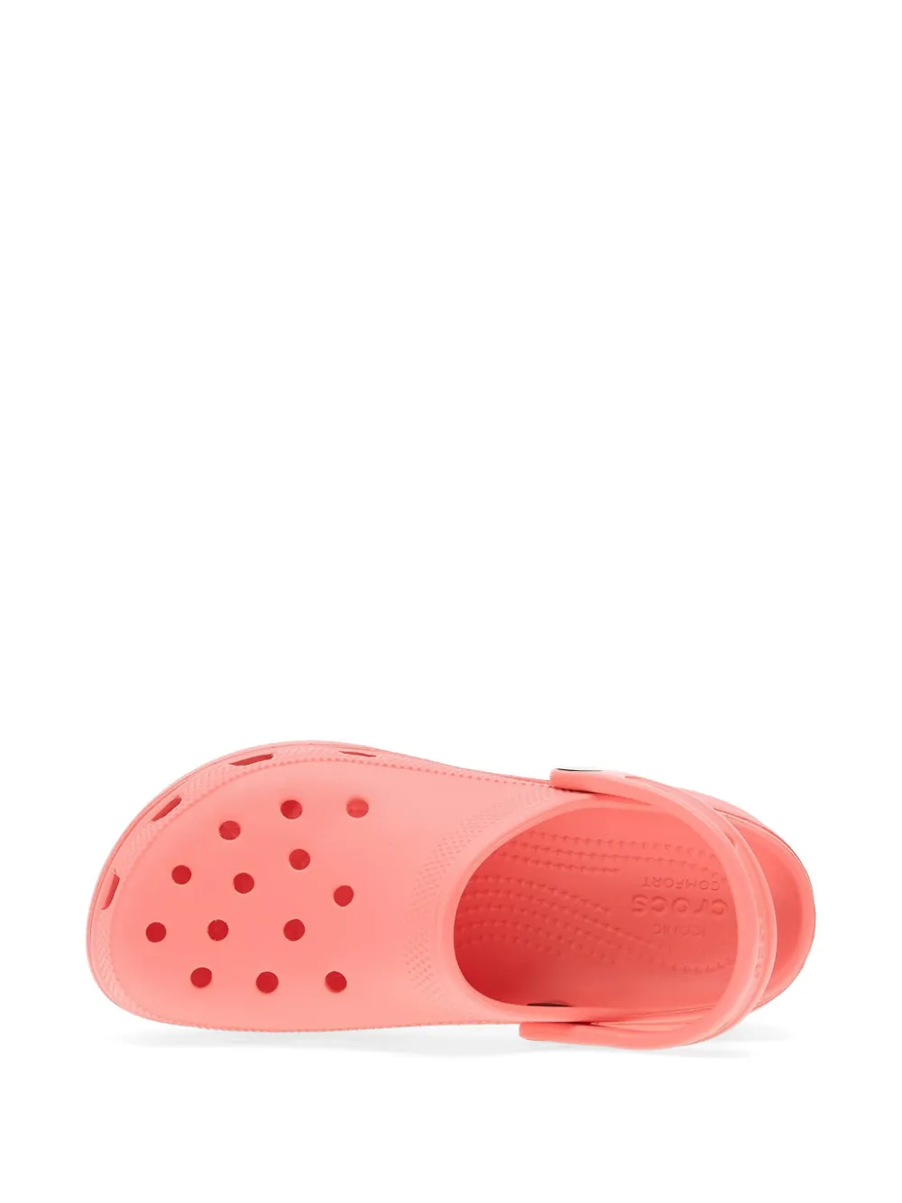Crocs Ankle-strap Platform Slides In Pink