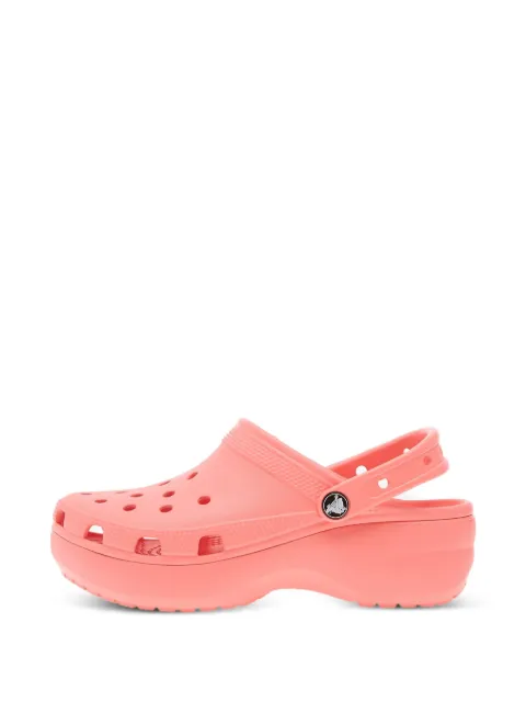 Crocs ankle-strap platform slides