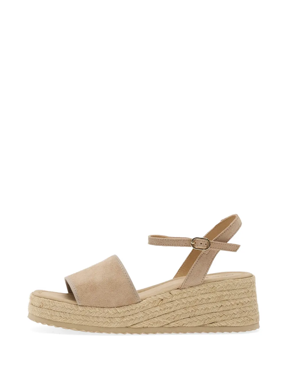 Geox Alemeria Suede Platform Sandals In Multi
