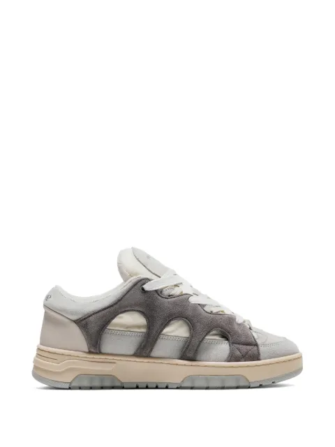 Paura panelled cut-out sneakers