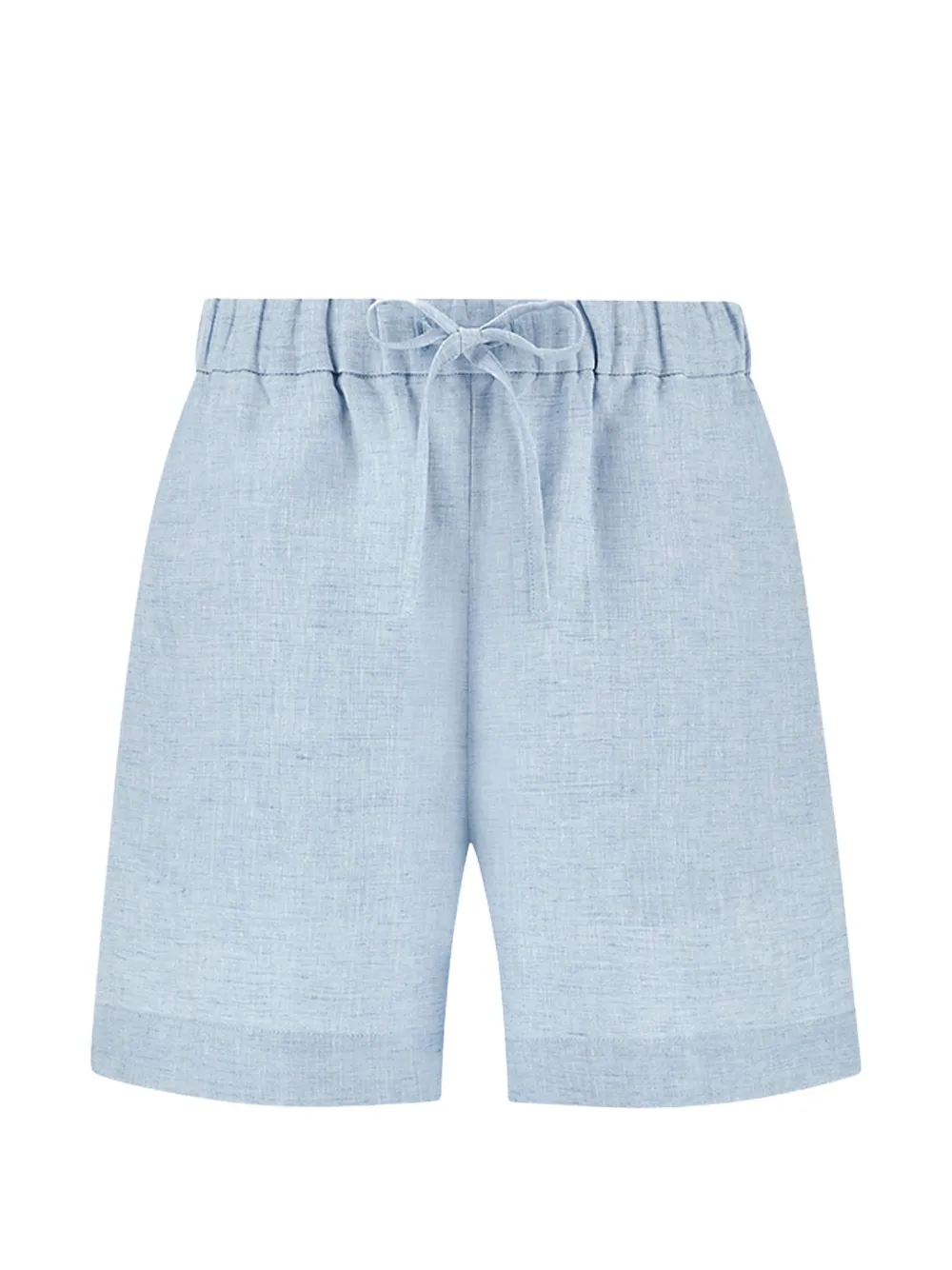 Paul & Shark drawstring linen shorts - Blu