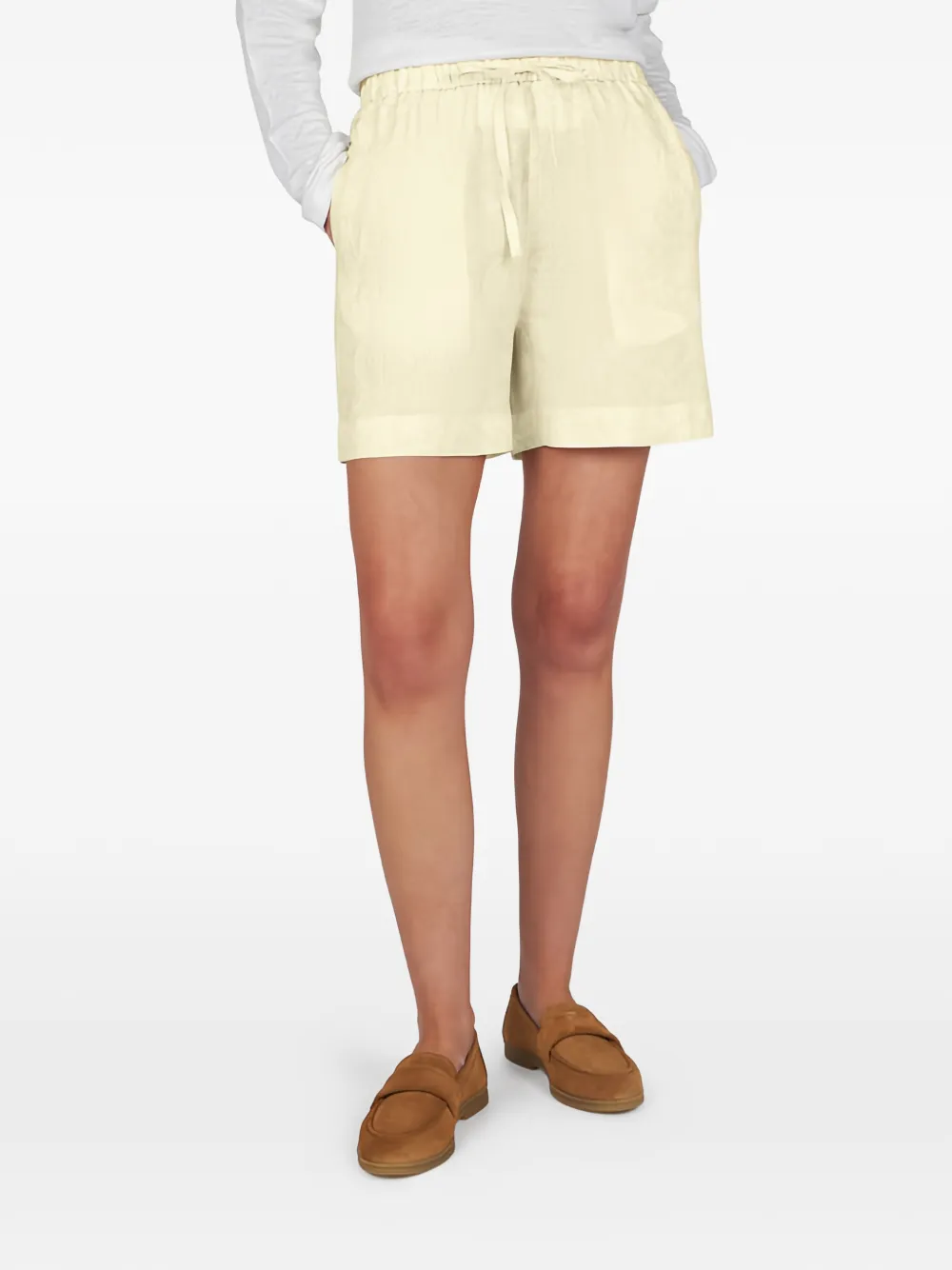 Paul & Shark Shorts met paisley-print Beige