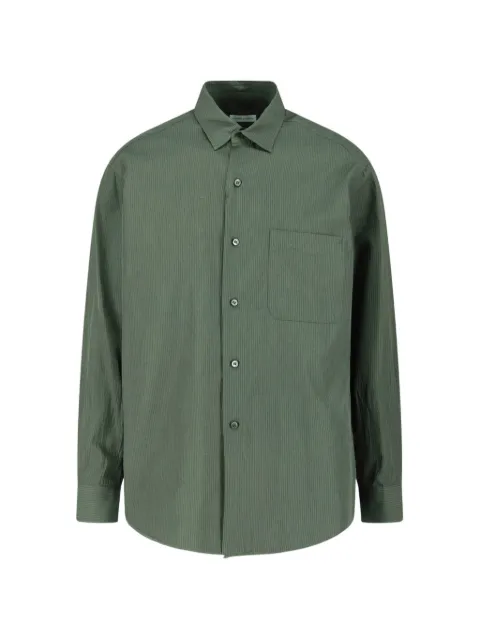 Kaptain Sunshine striped long-sleeve shirt