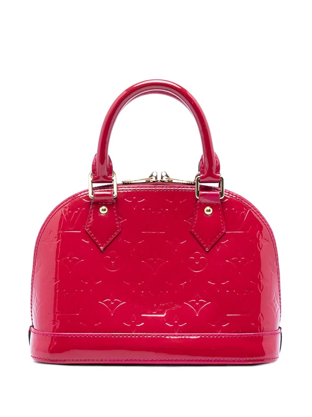 Louis Vuitton Pre-Owned 2014 Monogram Vernis Alma BB satchel - Pink