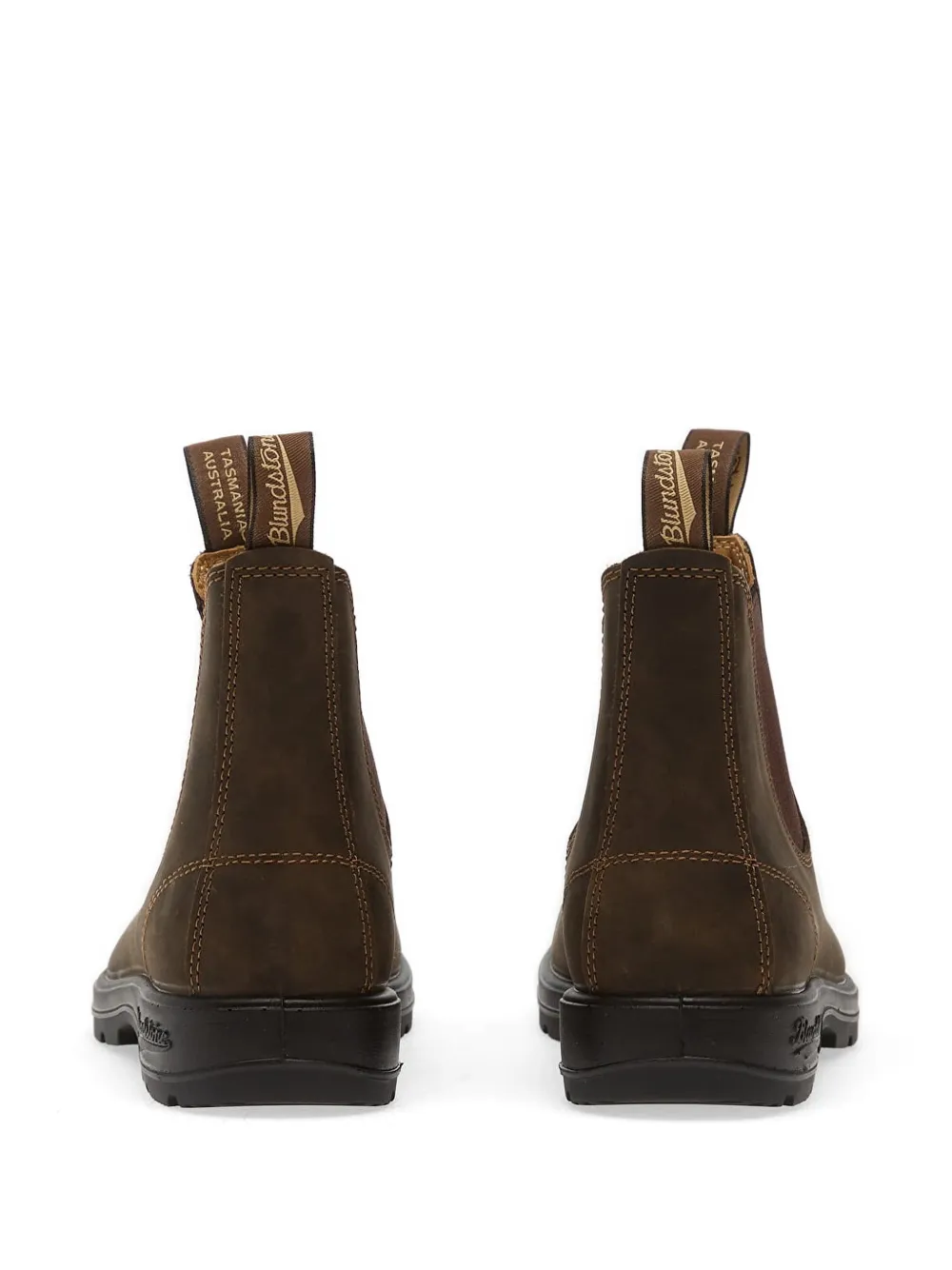 Blundstone Leather Ankle Boots In Blue