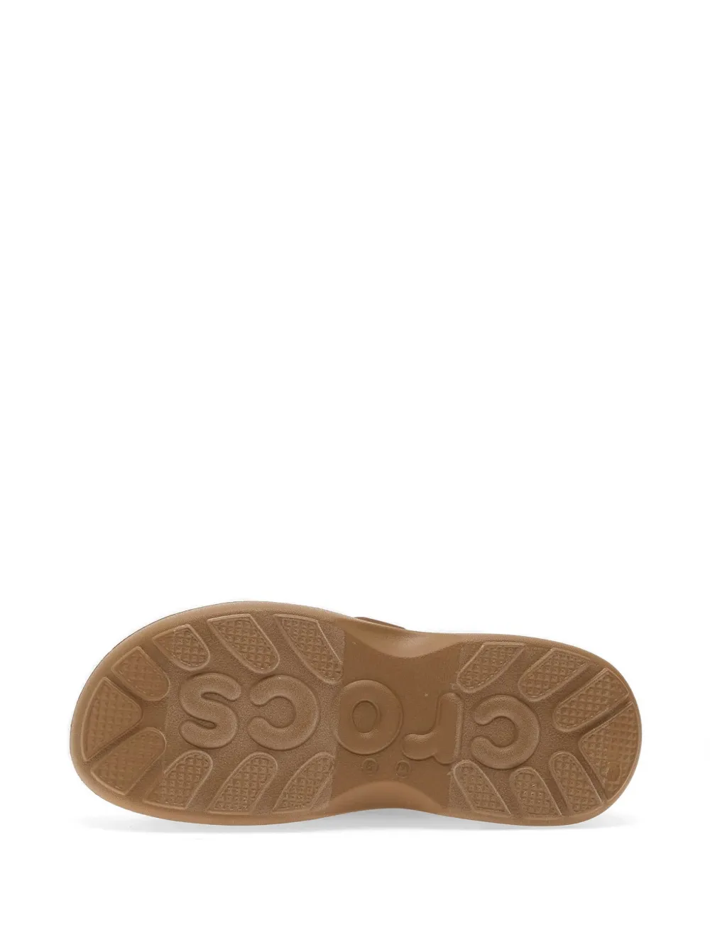 Crocs Soho Two Platform Touch-strap Sandals In Brown