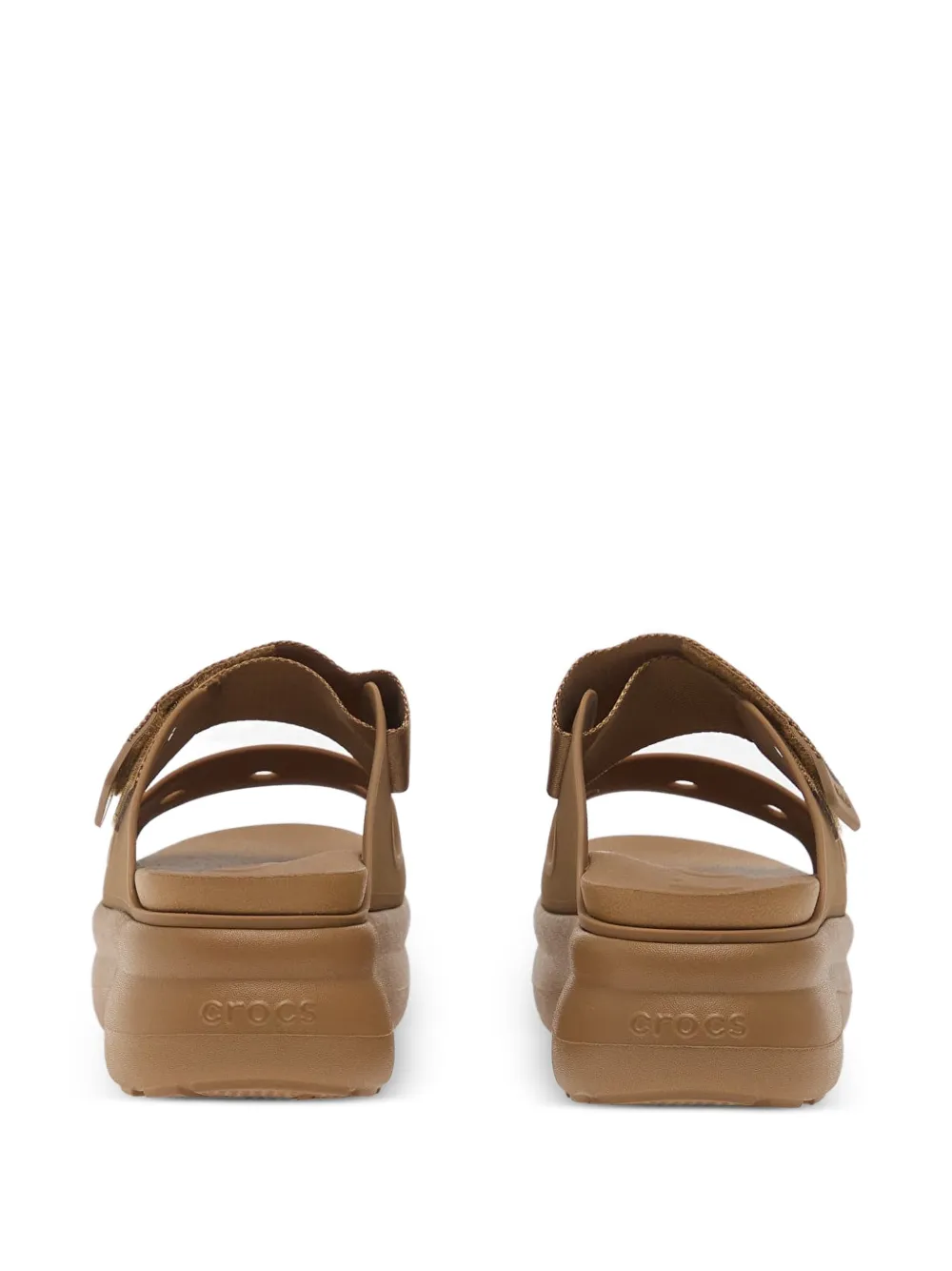 Crocs Soho Two platform touch-strap sandals Bruin