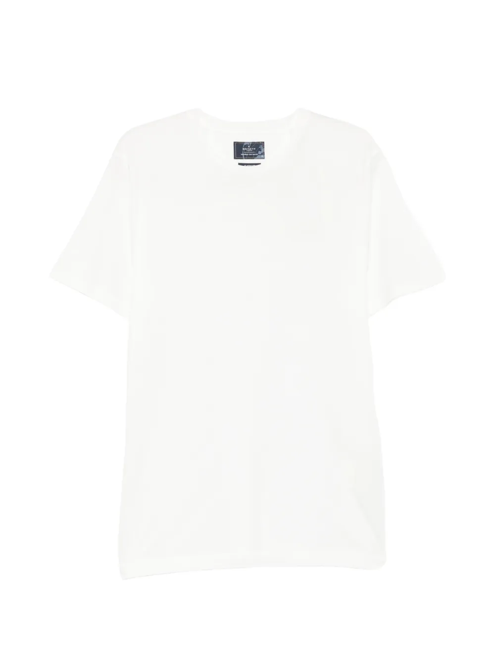 Hackett Travel Pique-knit T-shirt In White