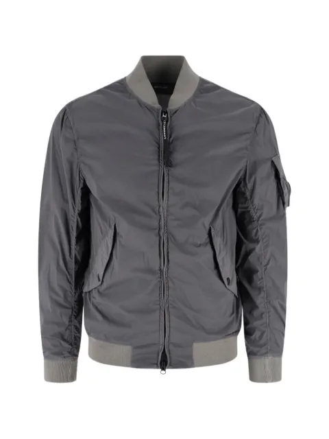 C.P. Company logo-detail bomber jacket