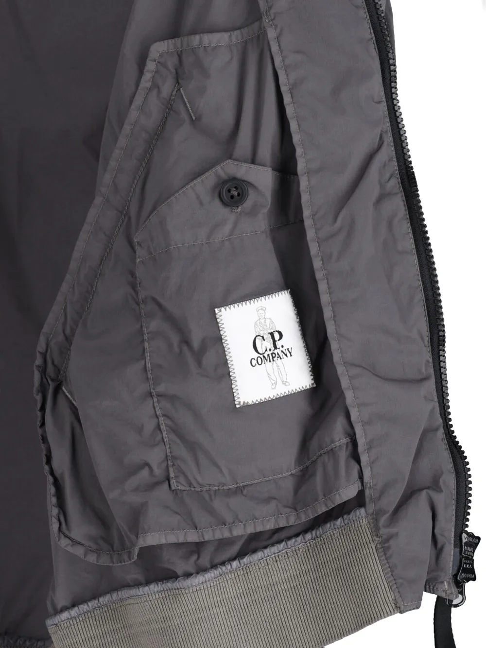 C.P. Company Bomberjack met logodetail Grijs