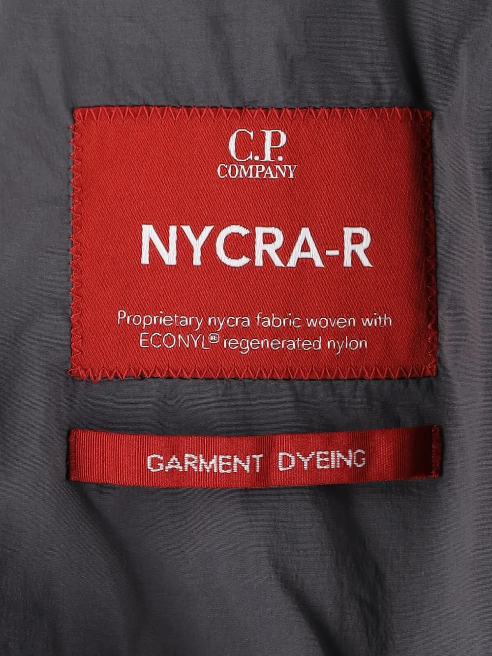 C.P. Company Bomberjack met logodetail Grijs
