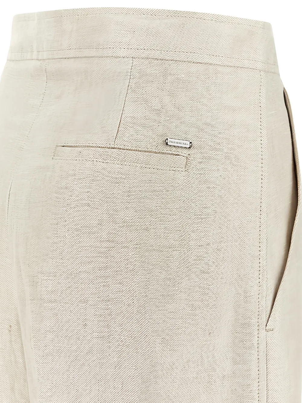 Paul & Shark Geplooide pantalon Beige