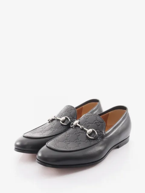 Gucci Pre-Owned Guccissima loafers