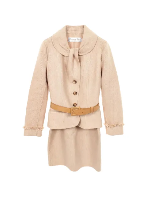 Christian Dior Pre-Owned traje de falda 2010