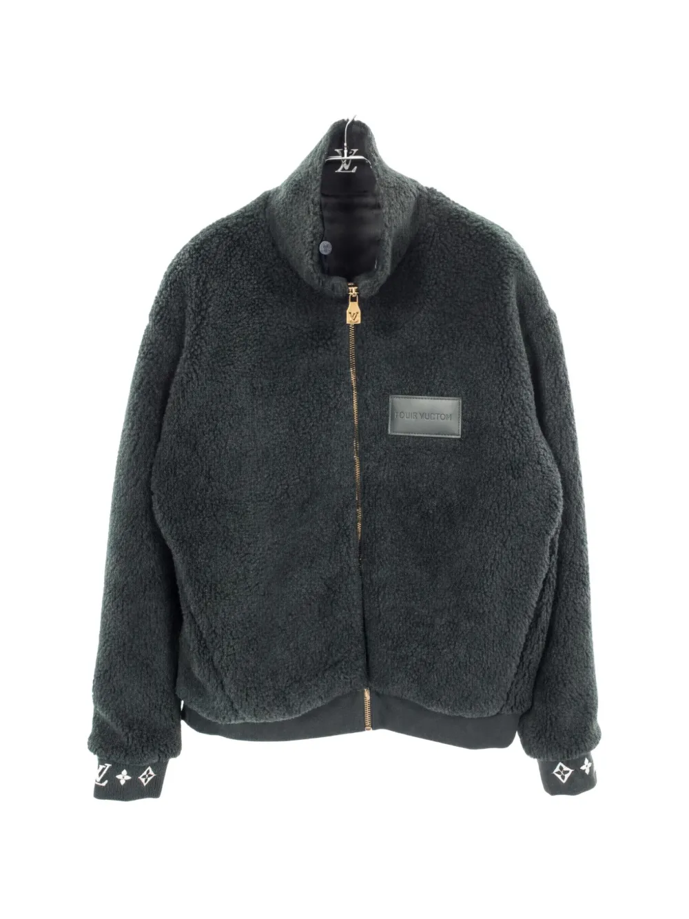 Louis Vuitton Pre-Owned Giacca con applicazione anni 2020 - Verde