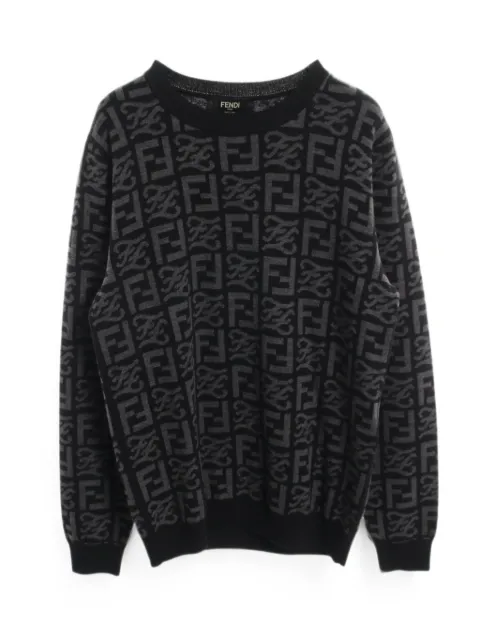 Fendi Pre-Owned 2010s FF logo sweater