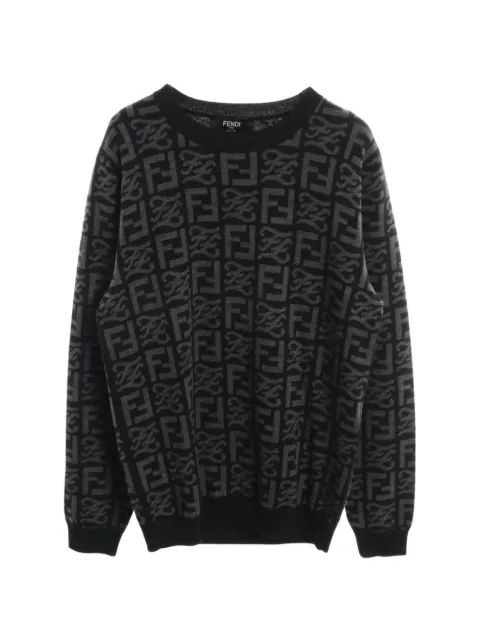 Fendi Pre-Owned 2010s FF logo sweater