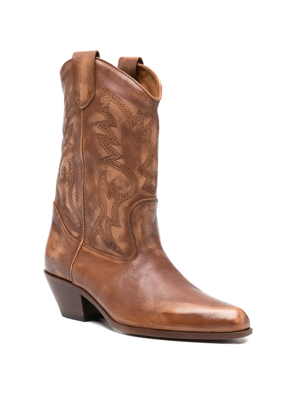 Vic Matie leather cowboy boots Bruin