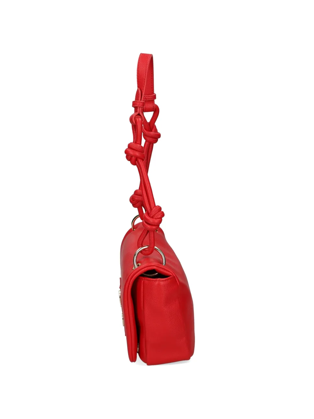 Love Moschino Schoudertas met geknoopte band en logo-plakkaat Rood