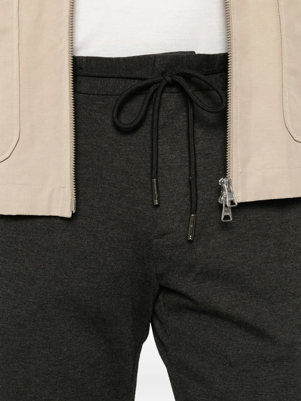Karl Lagerfeld KL-Charly trainingsbroek met trekkoord Grijs