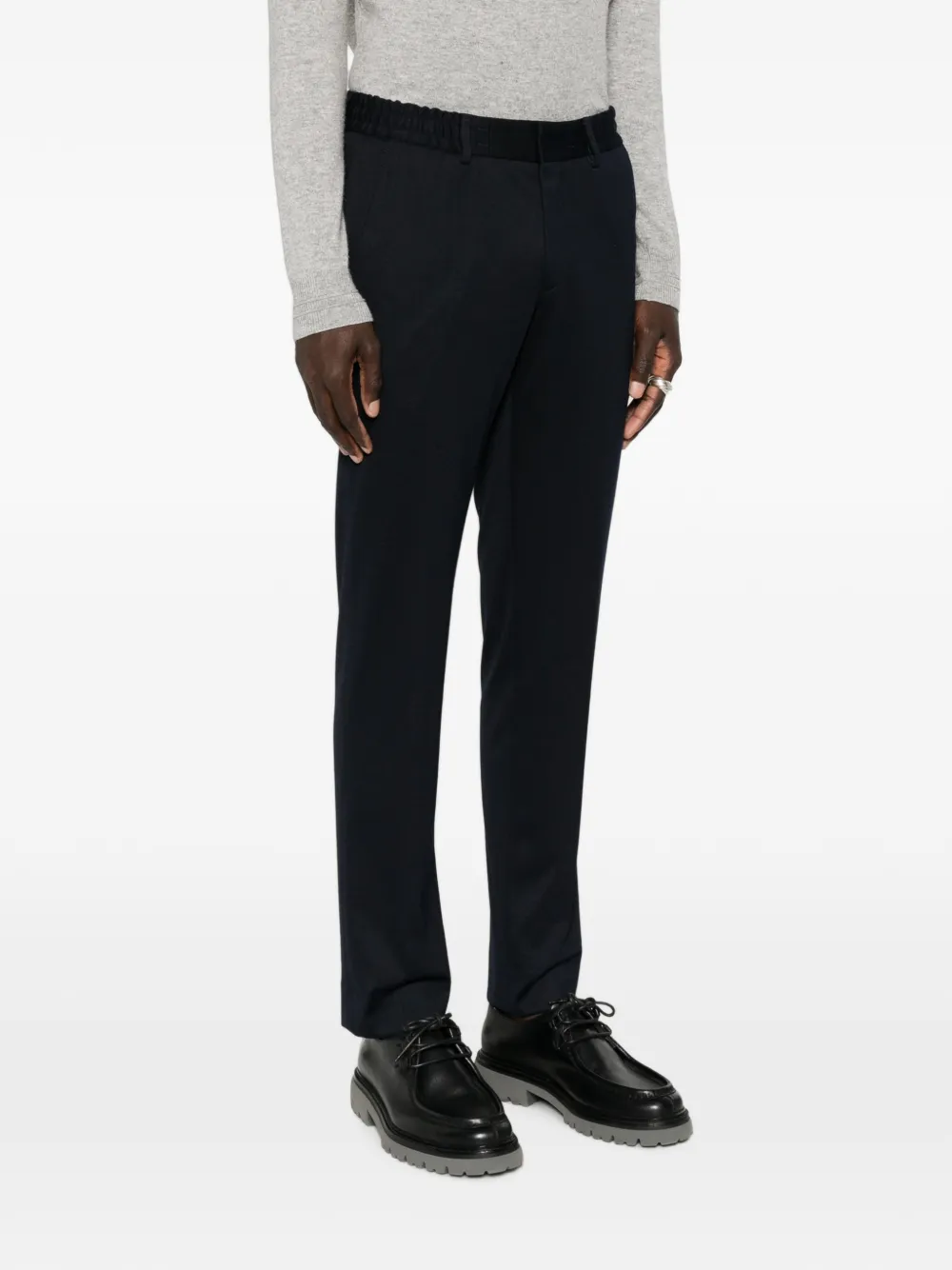 Karl Lagerfeld Crown broek Blauw
