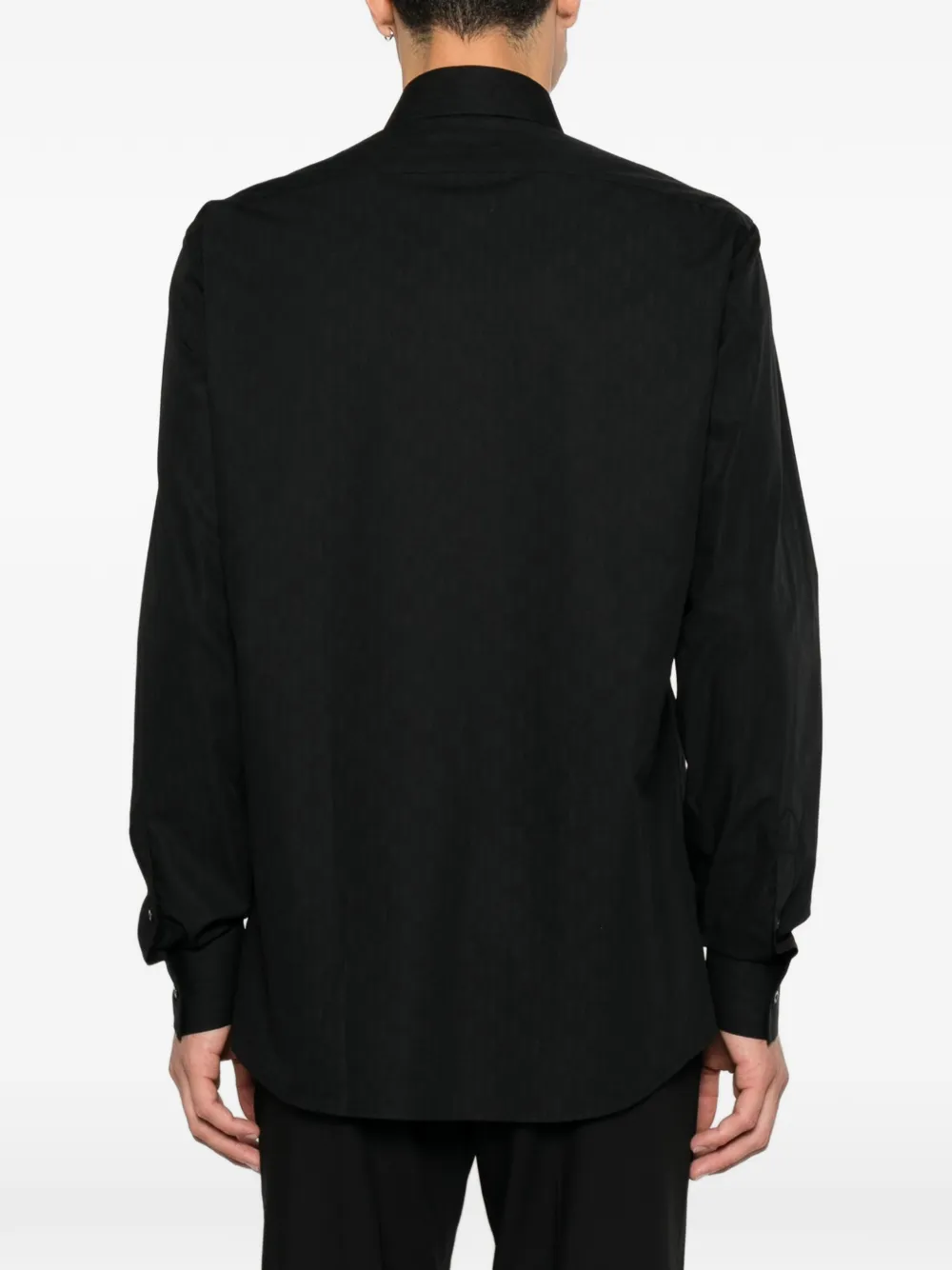 Karl Lagerfeld Modern-fit overhemd Zwart